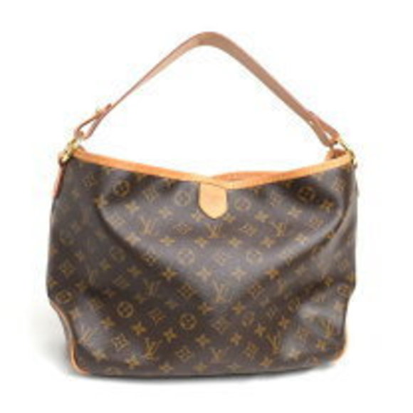 Louis Vuitton Handbags - Louis Vuitton Delightful PM Monogram Beige Shoulder Bag Brown